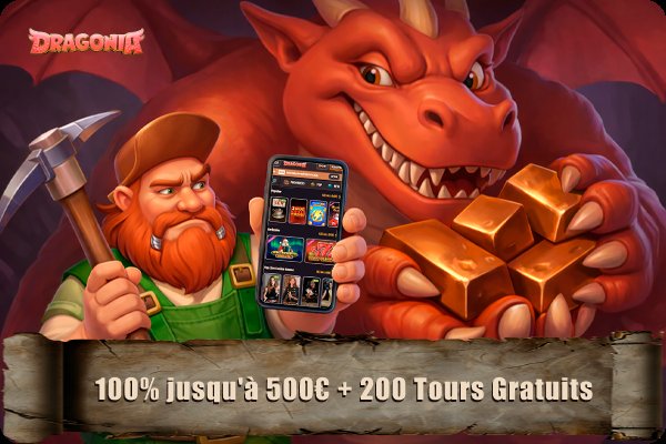 Découvrez les offres de jeu sans dépôt du Dragonia Casino en ligne